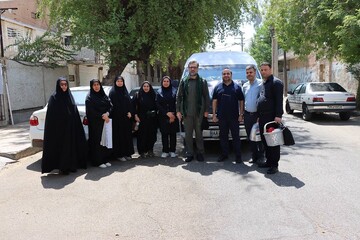 کاروان کتابداران خوزستان راهی آیین بدرقه رهبر شهید شد/ تجلی قدرشناسی جامعه فرهنگی در سوگِ خادم ملت