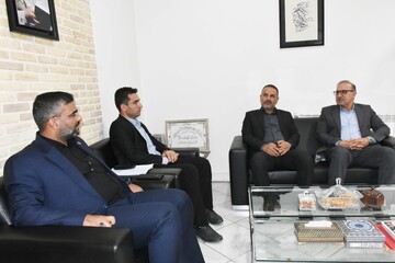 دیدار مدیرکل فارس و فرماندار پاسارگاد