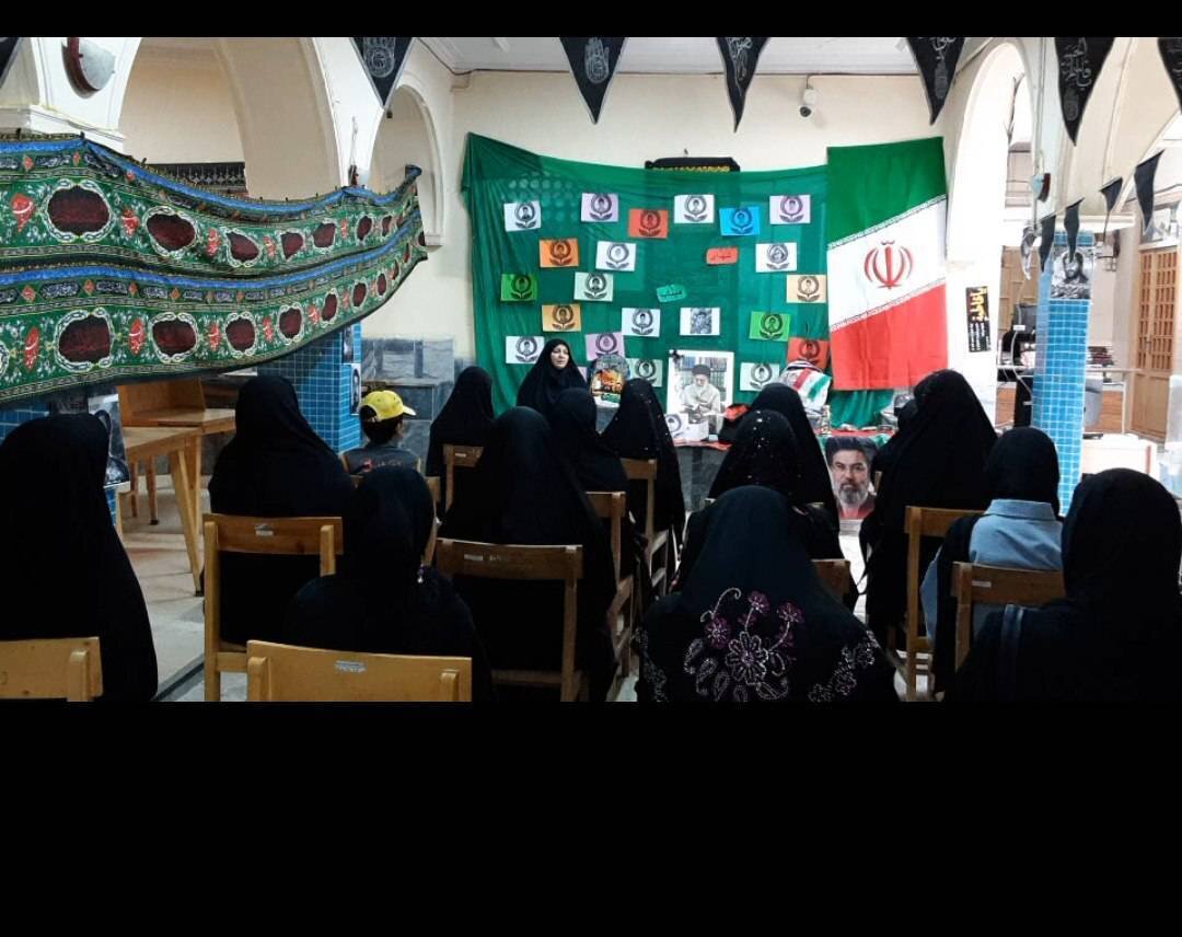طنین نوای «لبیک یا حسین» و تجدید بیعت با آرمان‌های آقای شهید ایران در کتابخانه‌های عمومی لرستان