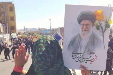 کتابداران خراسان رضوی در آیین وداع با «آقای شهید ایران» حضوری حماسی رقم زدند