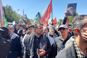 کتابداران خراسان رضوی در آیین وداع با «آقای شهید ایران» حضوری حماسی رقم زدند