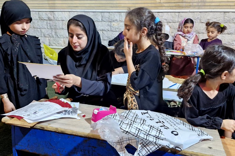 برپایی ایستگاه فرهنگی «باید برخاست» توسط کتابخانههای عمومی شهرستان دشتستان
