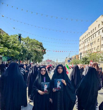 حضور در مراسم وداع و تشییع