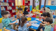 نخستین جلسات کلاس‌های آموزش نقاشی با مدادرنگی و سفالگری برگزار شد