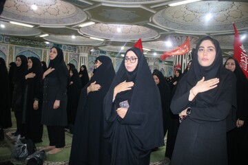 از حریم کتاب تا ساحت ارادت؛ حضور مدیرکل و کارکنان کتابخانه‌های عمومی استان در مراسم بزرگداشت قائد شهید