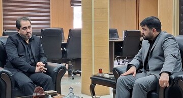 دیدار با فرماندار رودبار