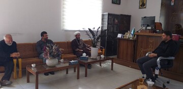 دیدار با رئیس حوزه قضایی