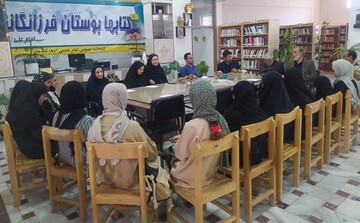 برگزاری محفل ادبی تبیینی «روایت ماندگار» به یاد رهبر شهید انقلاب در شهر گندمان