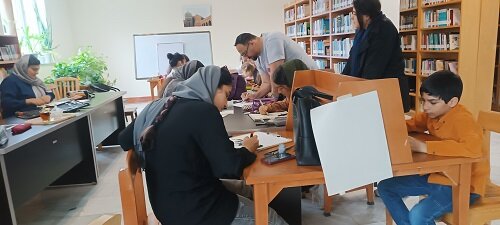 تابستانی پرنشاط برای کودکان و نوجوانان در کتابخانه عمومی حبیب الله امامی نمین
