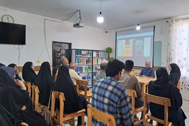 نشست نقد و بررسی رمان «بایقوش» در کتابخانه &nbsp;عمومی شهدای ابویسان شهرستان جغتای