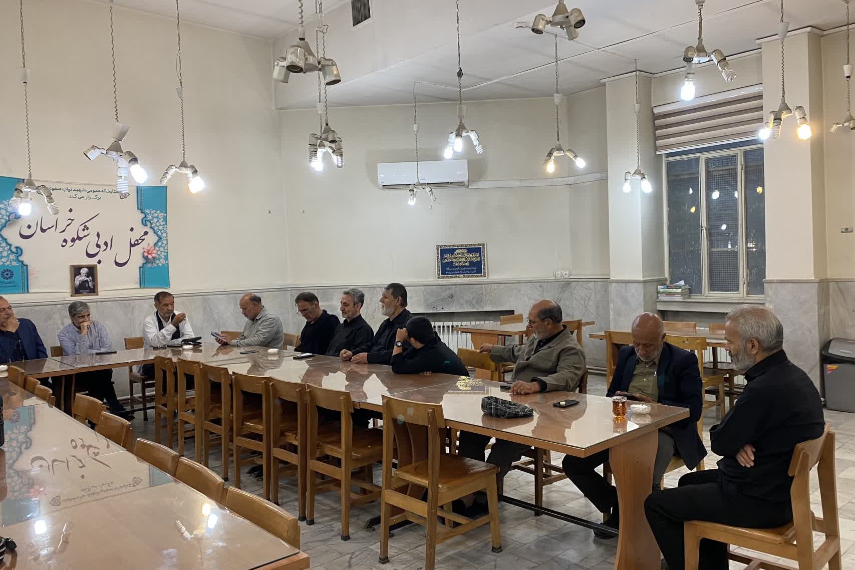 مدح خادم الرضا در محفل ادبی شکوه&nbsp;خراسان