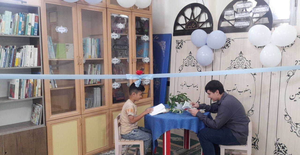 مصلای بیلهسوار به ایستگاه کتابخوانی تجهیز شد
