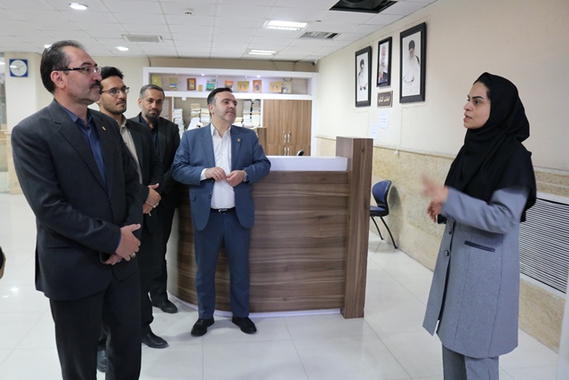 دیدار سرپرست امور شعب بانک ملی استان سمنان با مدیرکل کتابخانه‌های عمومی استان