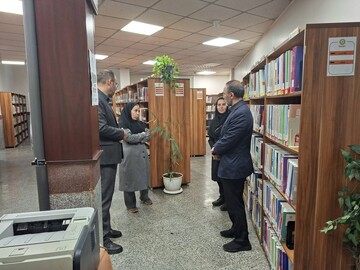 بازدید میدانی سرپرست اداره‌کل کتابخانه‌های عمومی استان تهران از کتابخانه‌های عمومی شهرستان شهریار