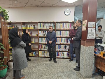 بازدید میدانی سرپرست اداره‌کل کتابخانه‌های عمومی استان تهران از کتابخانه‌های عمومی شهرستان شهریار