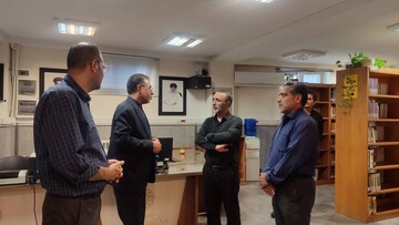 بازدید میدانی سرپرست اداره‌کل کتابخانه‌های عمومی استان تهران از کتابخانه‌های عمومی شهرستان شهریار