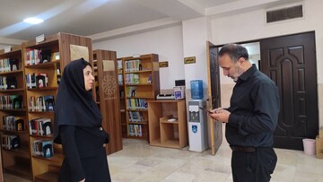 بازدید میدانی سرپرست اداره‌کل کتابخانه‌های عمومی استان تهران از کتابخانه‌های عمومی شهرستان شهریار