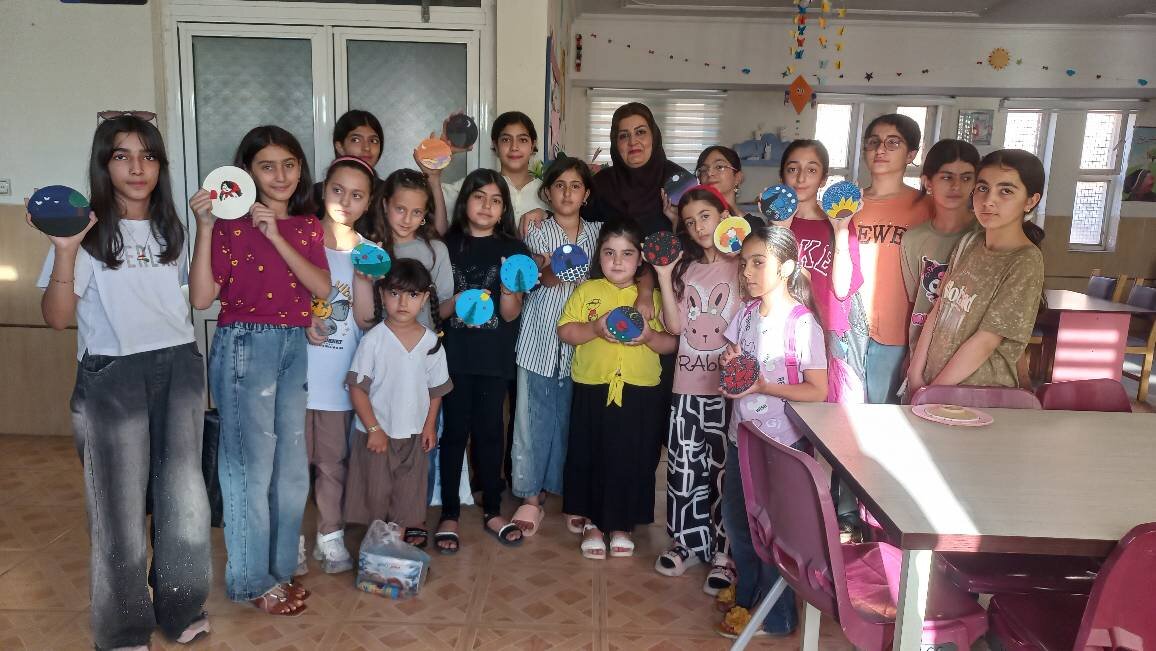 کتابخانه عمومی «پرتو دانش» میزبان طرح «آفتاب کتاب» شد