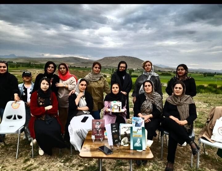 کتابخانه روستای «اوچ تپه»، بوستانی برای شکوفایی استعدادهای نوگلان