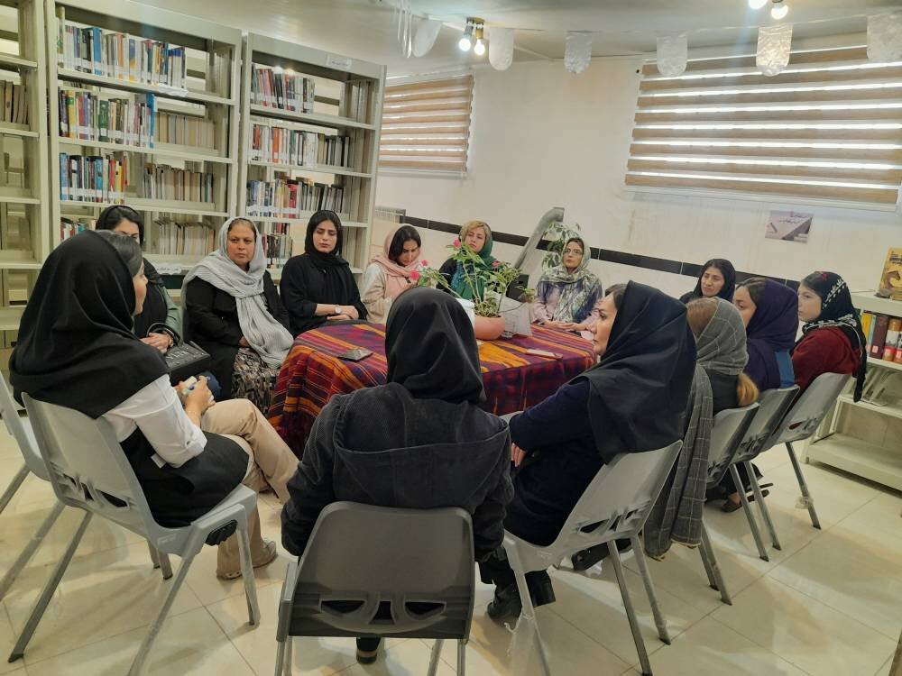 کتابخانه روستای «اوچ تپه»، بوستانی برای شکوفایی استعدادهای نوگلان