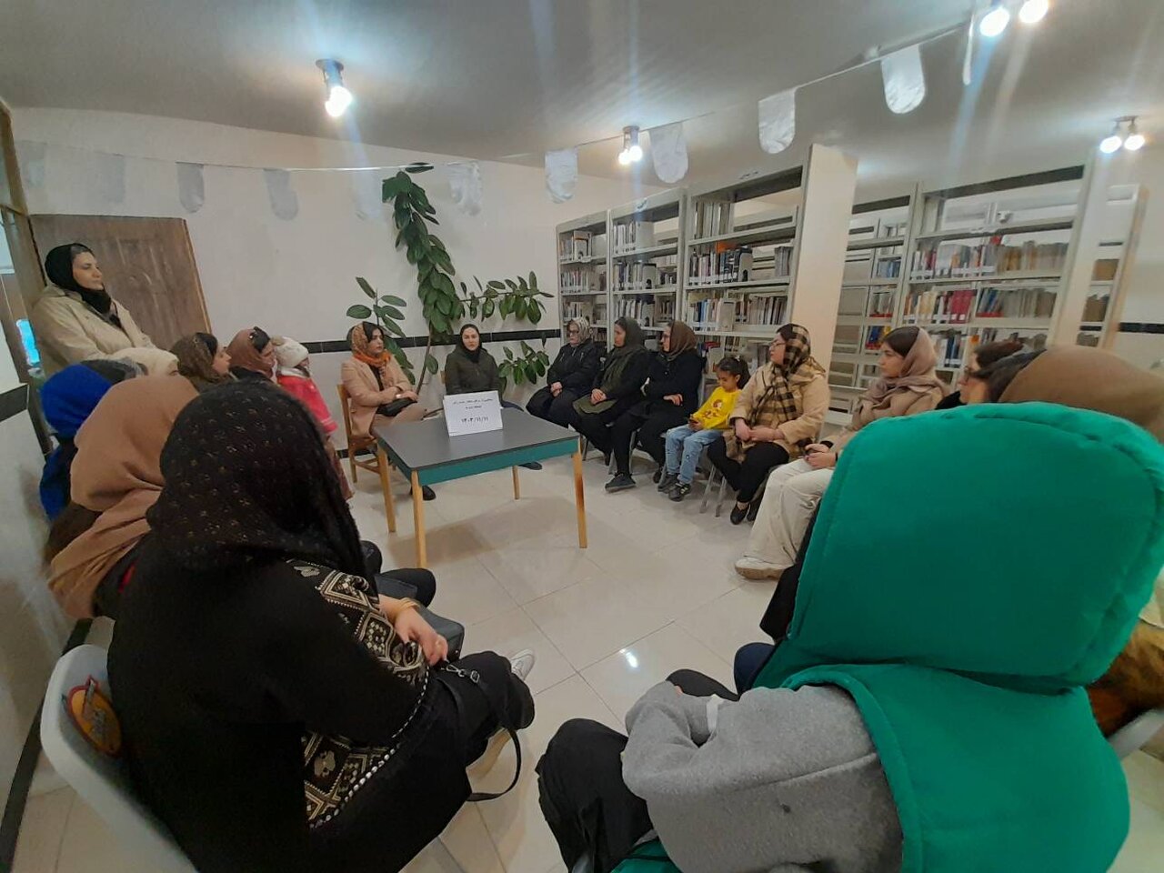 کتابخانه روستای «اوچ تپه»، بوستانی برای شکوفایی استعدادهای نوگلان