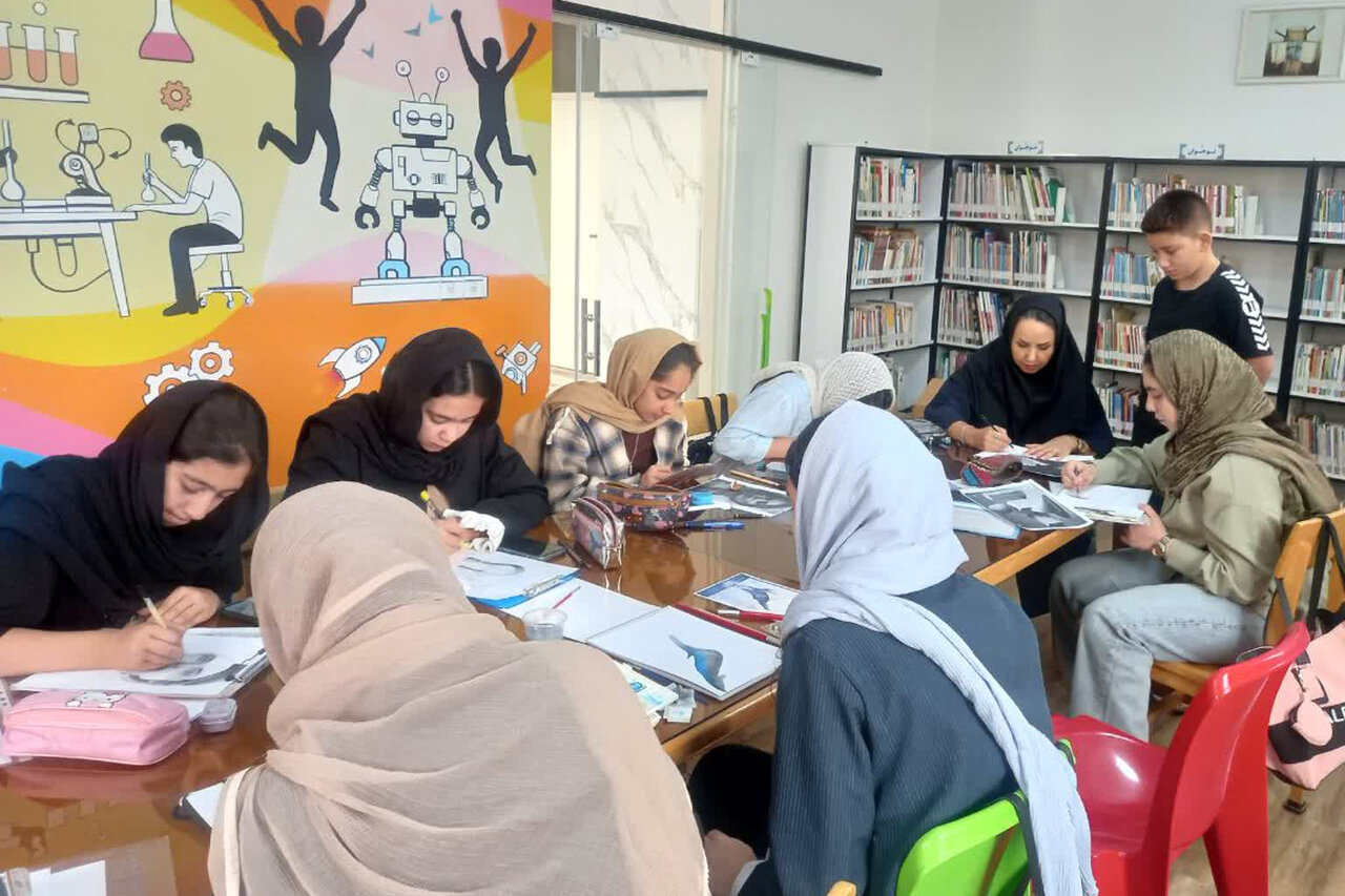روایتی از سه سال پویایی فرهنگی و آموزشی در کتابخانه شهدای سنجان