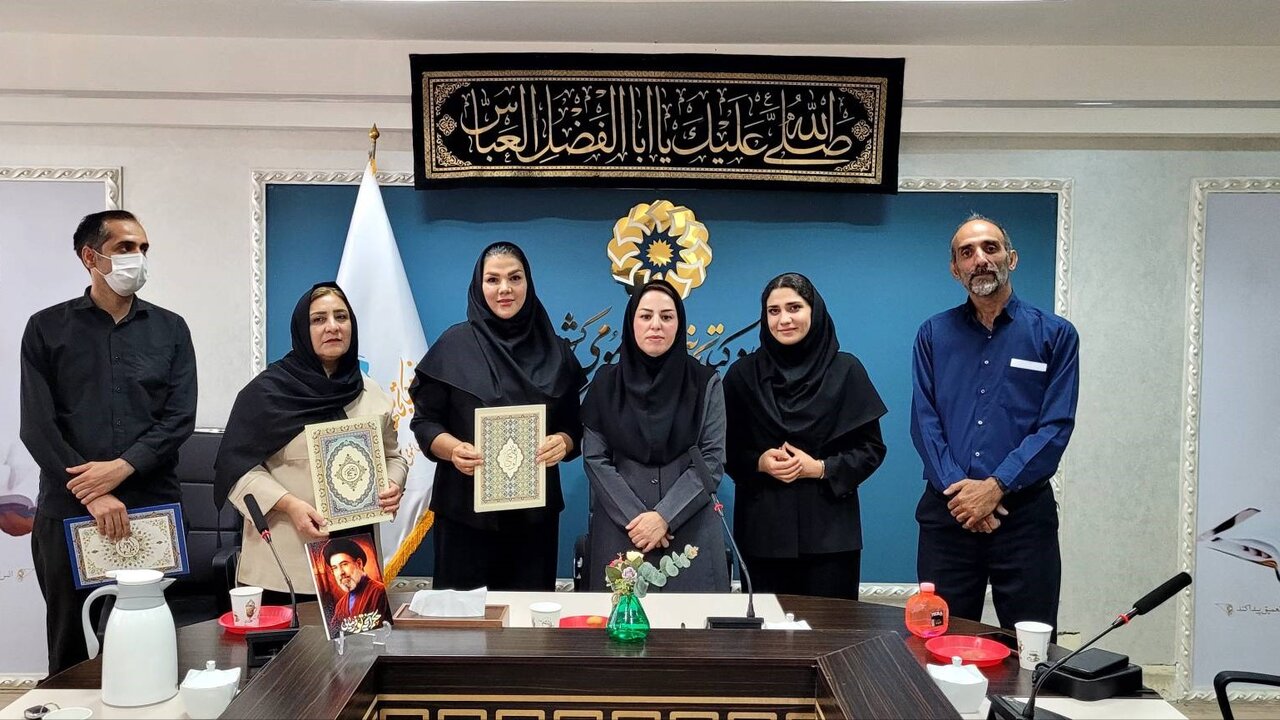 برگزاری مراسم گرامیداشت هفته بهزیستی در بخش ناشنوایان کتابخانه امیرکبیر