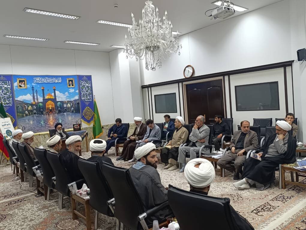 آیین افتتاح رسمی رادیو اینترنتی «قلم‌رو» در حرم مطهر حضرت معصومه (س)