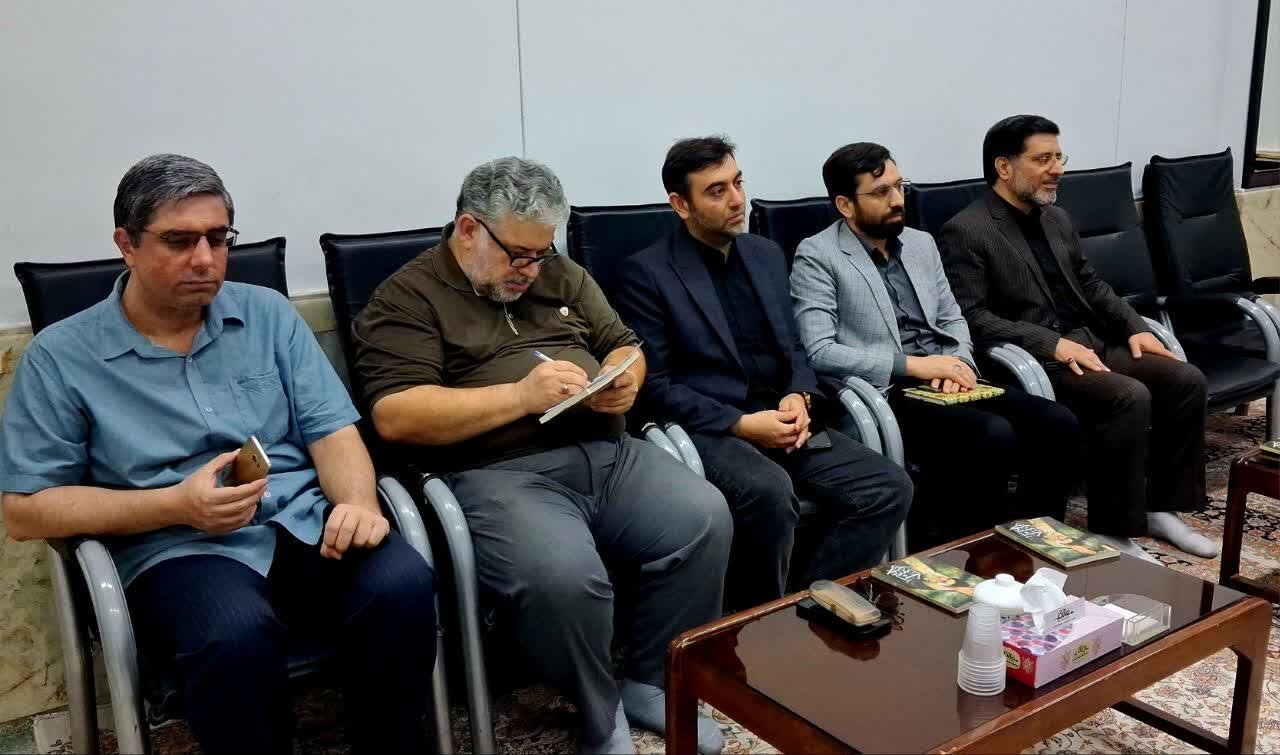 آیین افتتاح رسمی رادیو اینترنتی «قلم‌رو» در حرم مطهر حضرت معصومه (س)