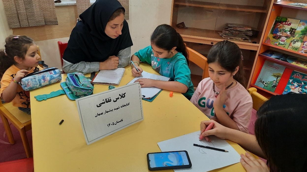 برگزاری برنامههای آموزشی، هنری و کتابمحور در کتابخانه عمومی شهید مسعود پیشبهار بهبهان