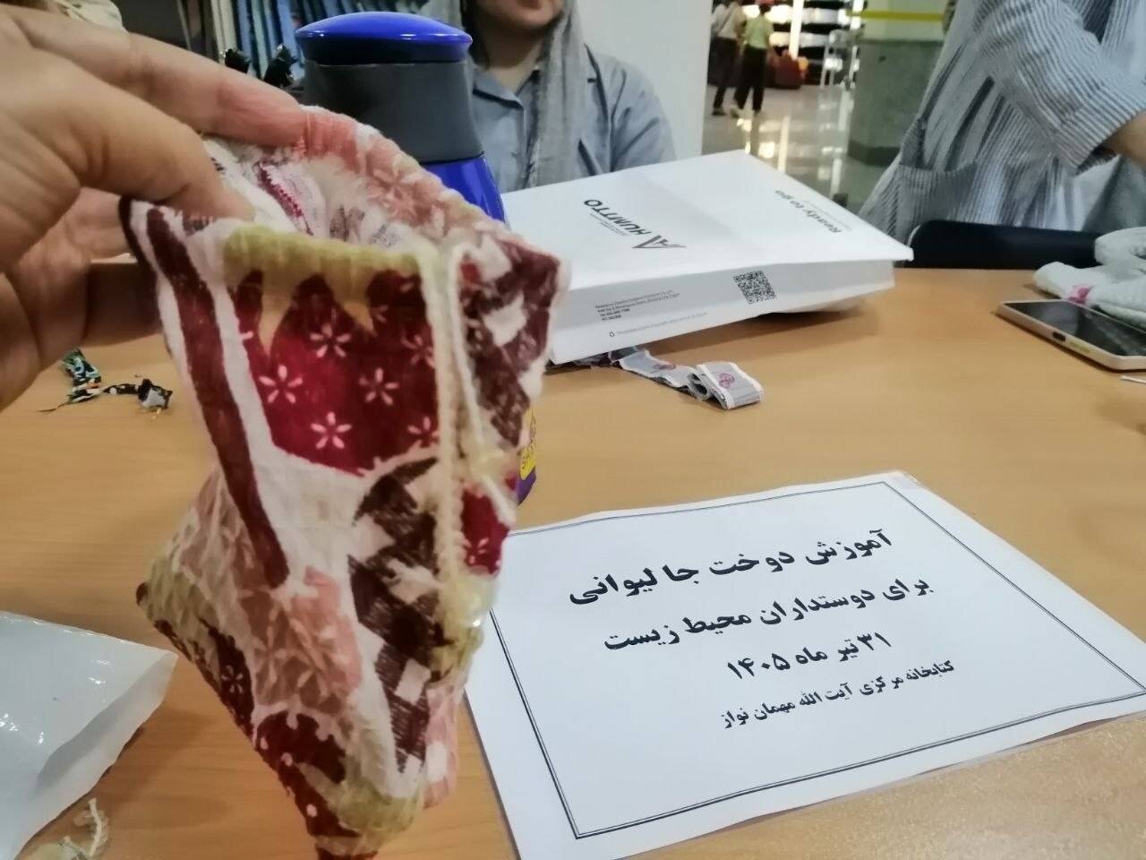 ذهنی آگاه، دستی هنرمند؛ پیوند بانوان کتابخوان بجنوردی با طبیعت