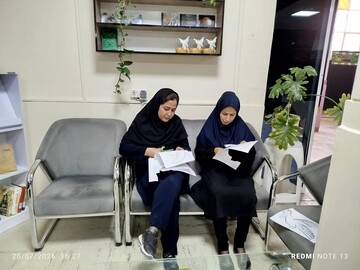 قاب‌های ماندگار از آماده‌سازی موکب «حسینیه کتاب» در مهران