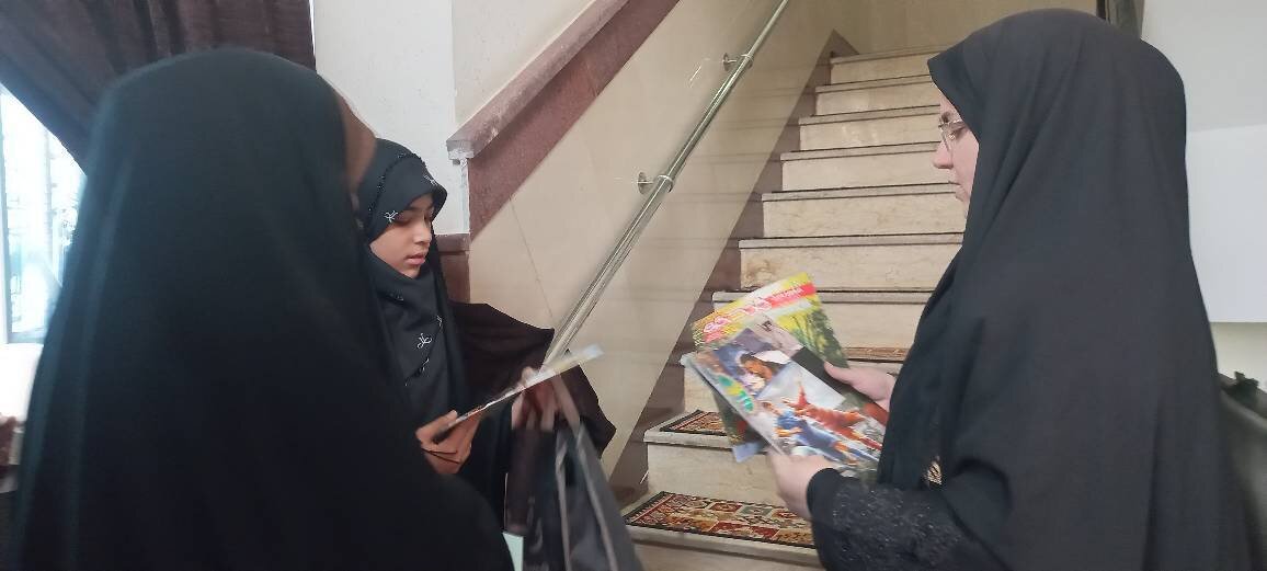 حضور اداره کتابخانه‌های عمومی شهرستان پردیس در «قرار خدمت» نماز جمعه