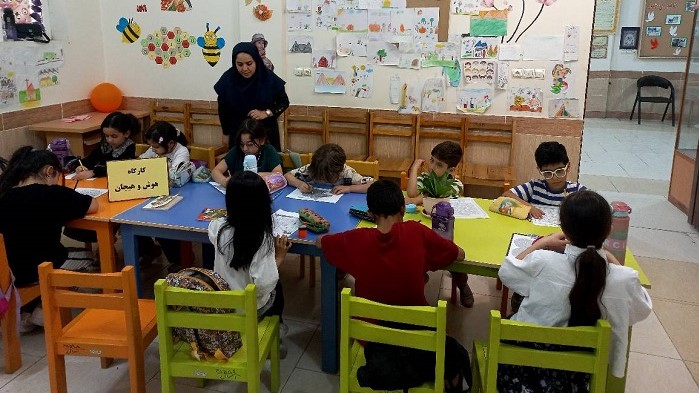 کارگاه «هوش و هیجان» ویژه کودکان در کتابخانه جذبابایی بهبهان برگزار شد