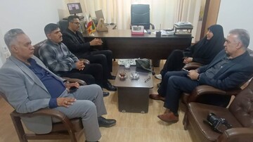 بازدید مدیر فرهنگی و هنری دبیرخانه شورای‌عالی مناطق آزاد کشور