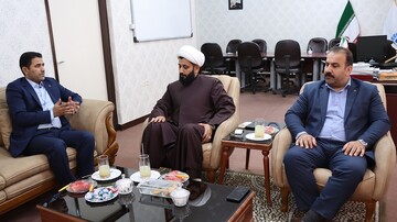 دیدار با معاون مدیرعامل بانک قرض‌الحسنه مهر ایران استان