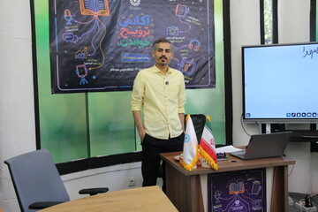 اصلان مشهدی، مدرس نویسندگی/ چهارمین روز "آکادمی ترویج خواندن" 