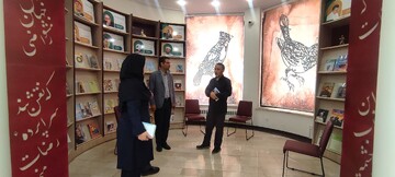 بازدید سرپرست اداره کل کتابخانه های عمومی استان تهران از کتابخانه شهید باهنر