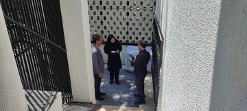 بازدید سرپرست اداره کل کتابخانه های عمومی استان تهران از کتابخانه شهید باهنر