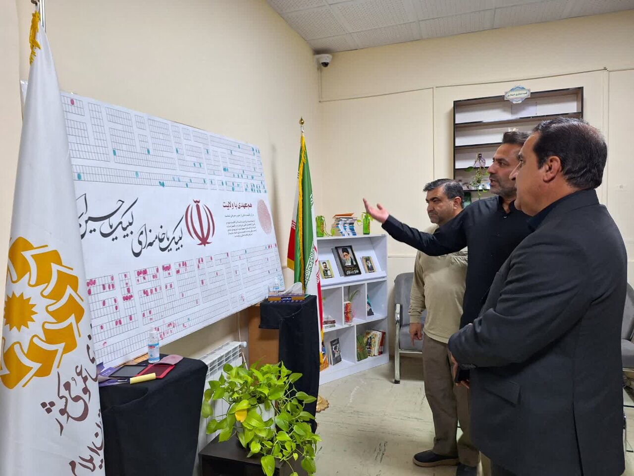 تجدید عهد استاندار با آرمان‌های ولایت در مسیر زوار اربعین
