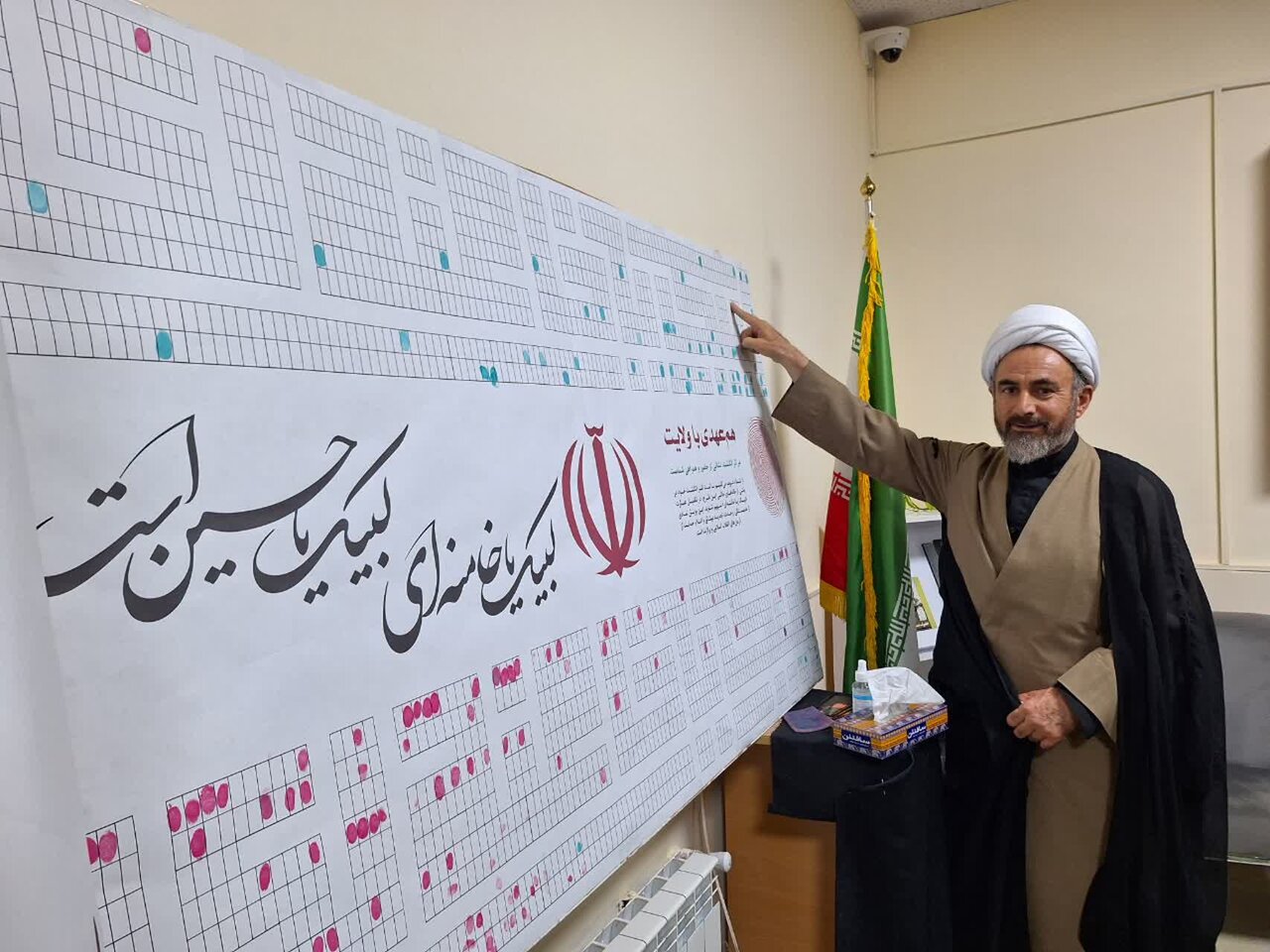 «حسینیه کتاب» تلاقی ایمان و هنر در مسیر زائران اربعین است
