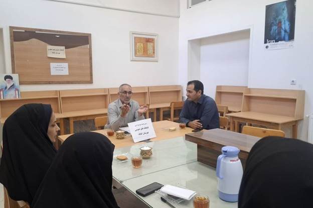 جلسه شورای اداری کتابخانه‌های عمومی شهرستان گناباد برگزار شد
