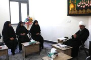دیدار رئیس اداره کتابخانه‌های عمومی قرچک با امام جمعه شهرستان