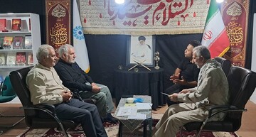 بازدید مسئولان استانی و شهرستانی از موکب «کتاب حسینی» در مرز تمرچین