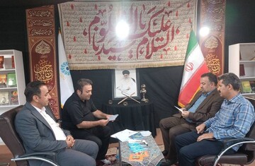 بازدید مسئولان استانی و شهرستانی از موکب «کتاب حسینی» در مرز تمرچین