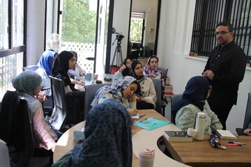  حمیدرضا خونویی، مدرس مارکتینگ/پنجمین روز «آکادمی ترویج خواندن» در کتابخانه شهید باهنر شمیرانات
