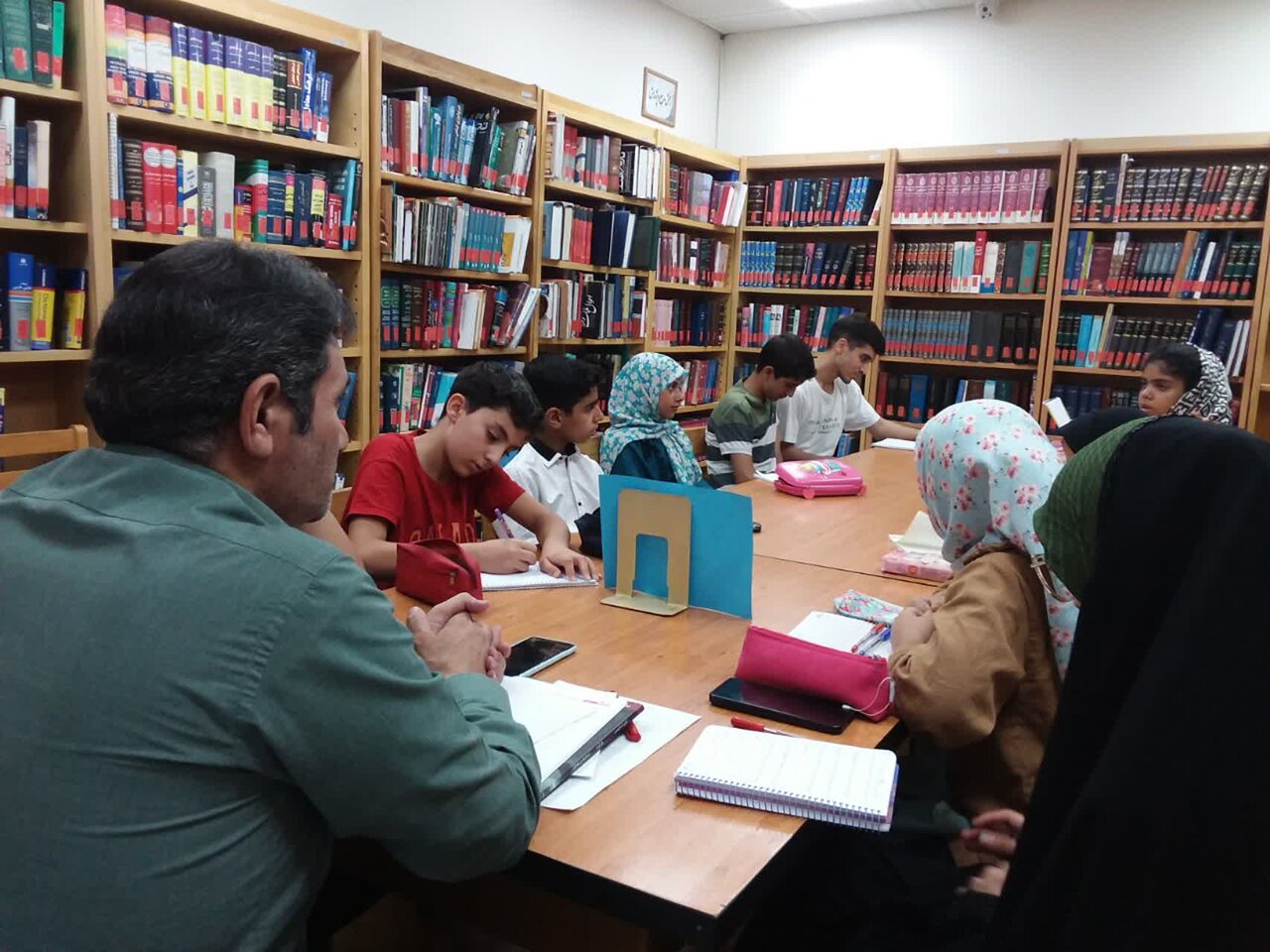 چهارمین جلسه کارگاه داستاننویسی در کتابخانه پانزده خرداد پیشوا