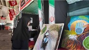 حضور مدیرکل و معاونان کتابخانه‌های عمومی استان کرمانشاه در موکب فرهنگی مرز خسروی