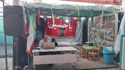 برپایی موکب فرهنگی کتابخانه‌های عمومی استان کرمانشاه در مرز خسروی