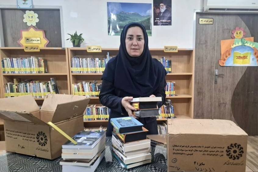 کتاب‌های منتخب «طرح شهرزاد» به کتابخانه‌های عمومی گلستان رسید